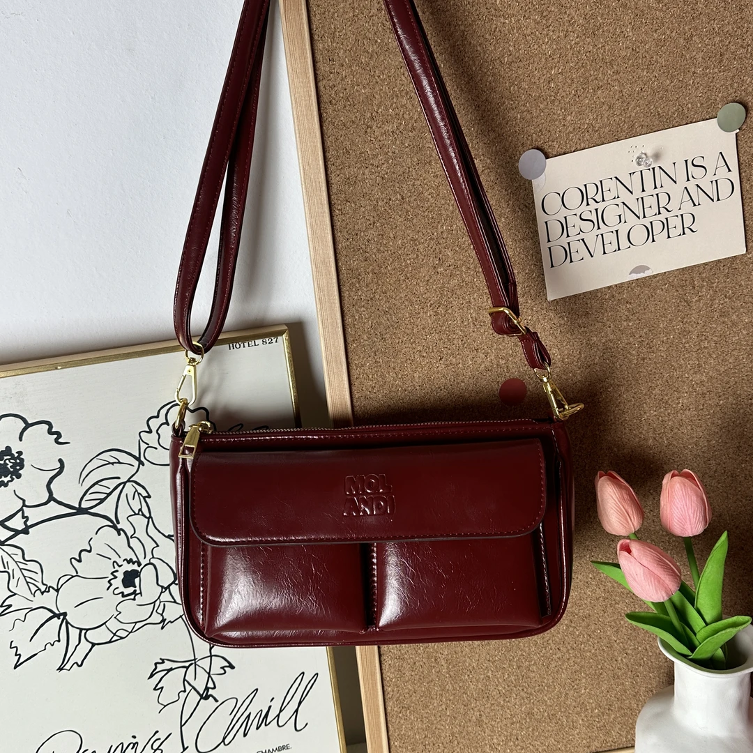 2025新款高级洋气小众小方包包简约百搭甜美时尚斜挎包单间手提包