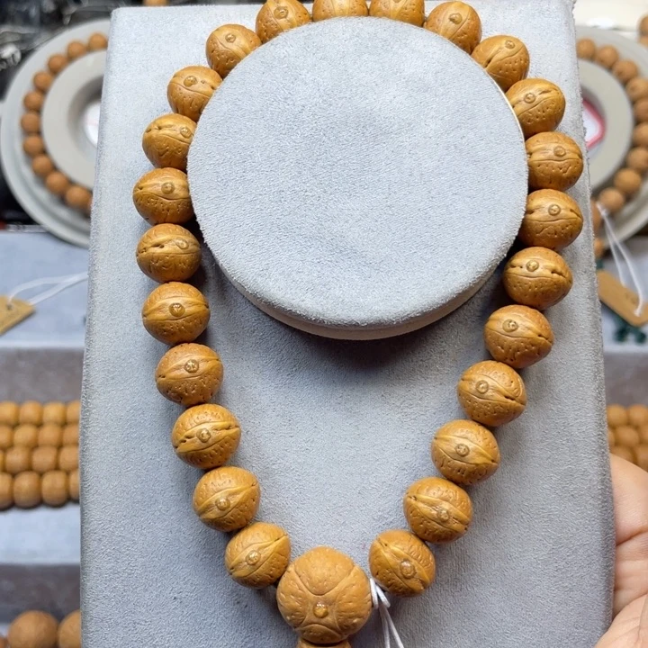 凤眼菩提吊坠手串 13 实心 141