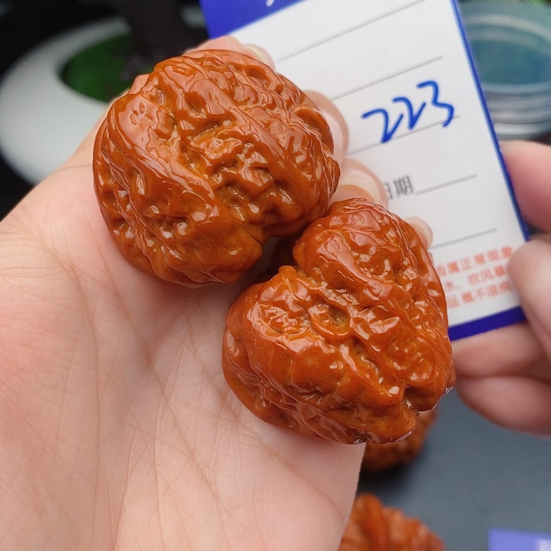 把件文玩核桃40蛤蟆头223