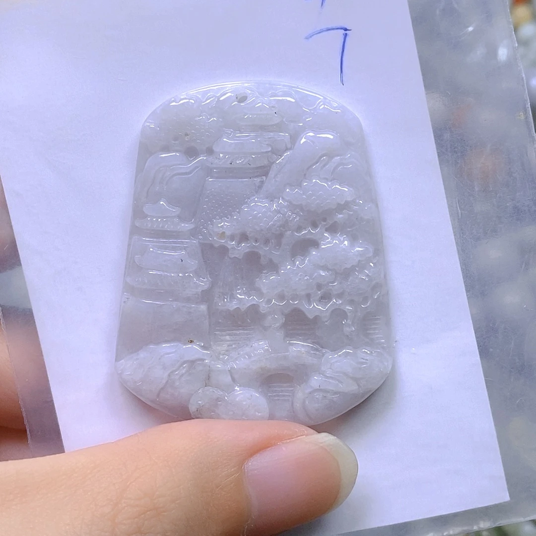 颈饰未镶嵌翡翠03