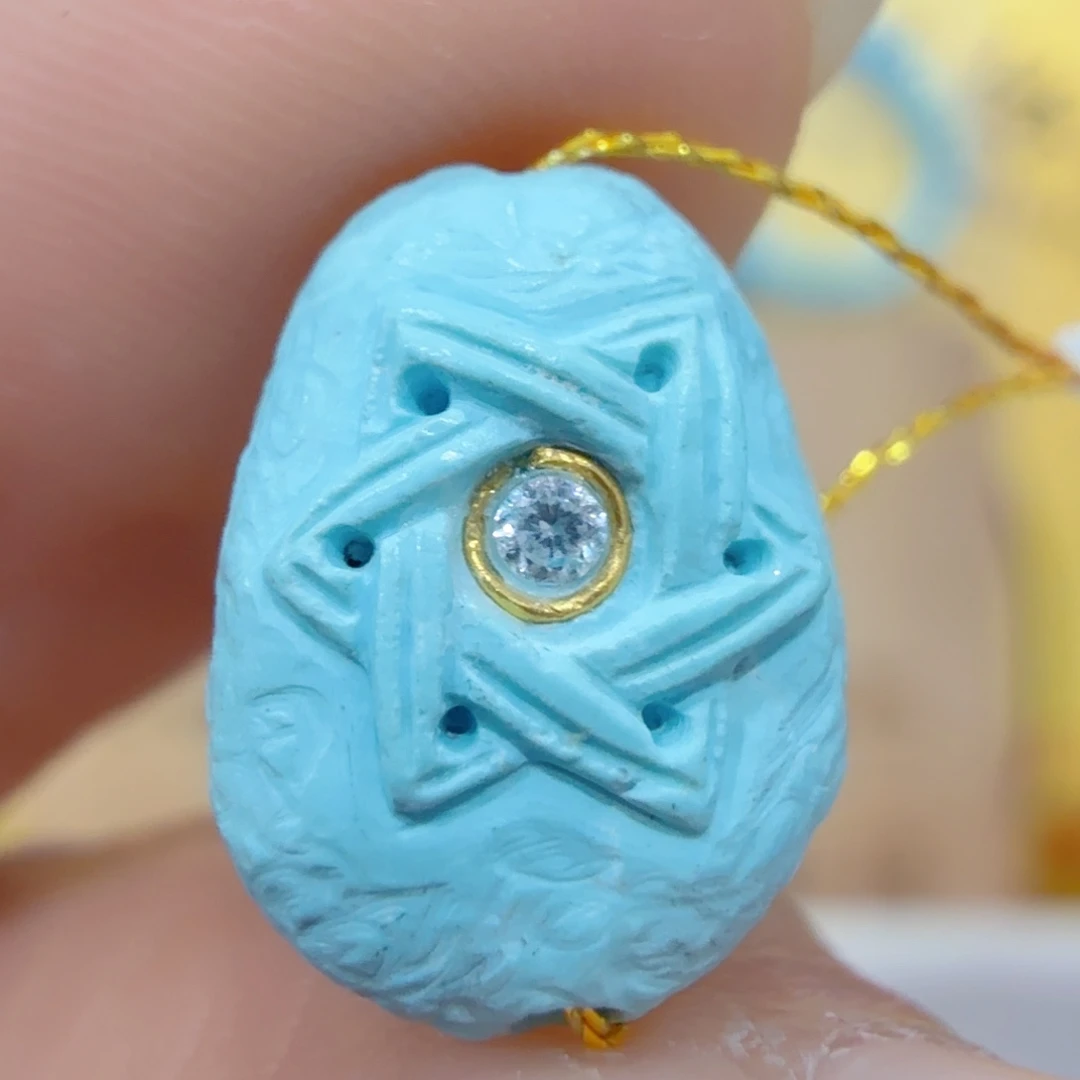 绿松石未镶嵌珠宝奇石