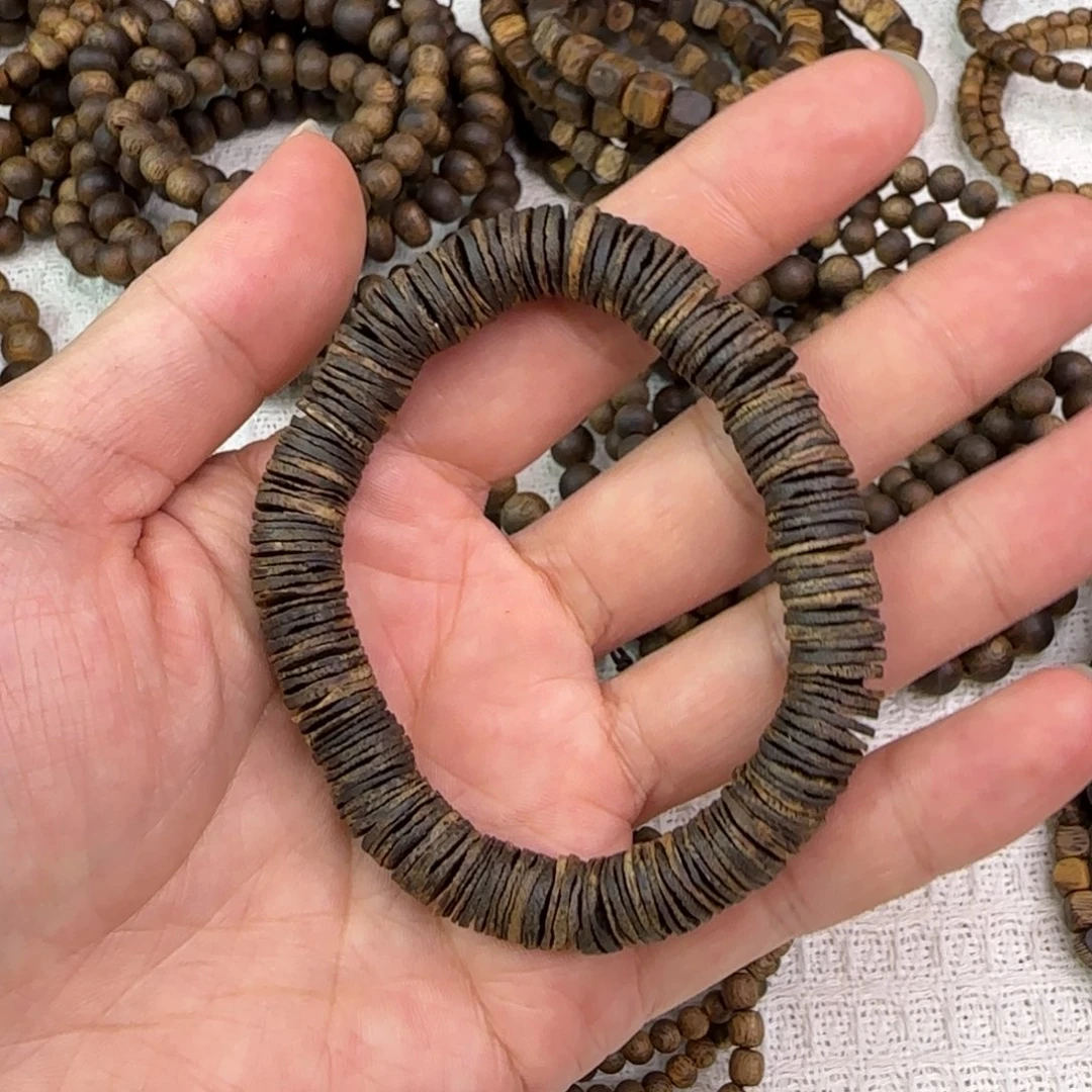 沉香碎屑沉香1药片珠