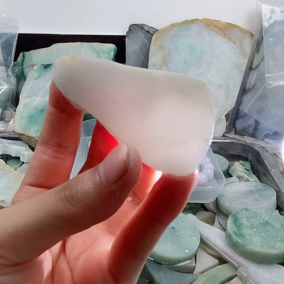散珠翡翠天然缅甸翡翠A货10