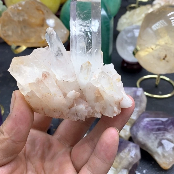 水晶珠宝半成品未镶嵌