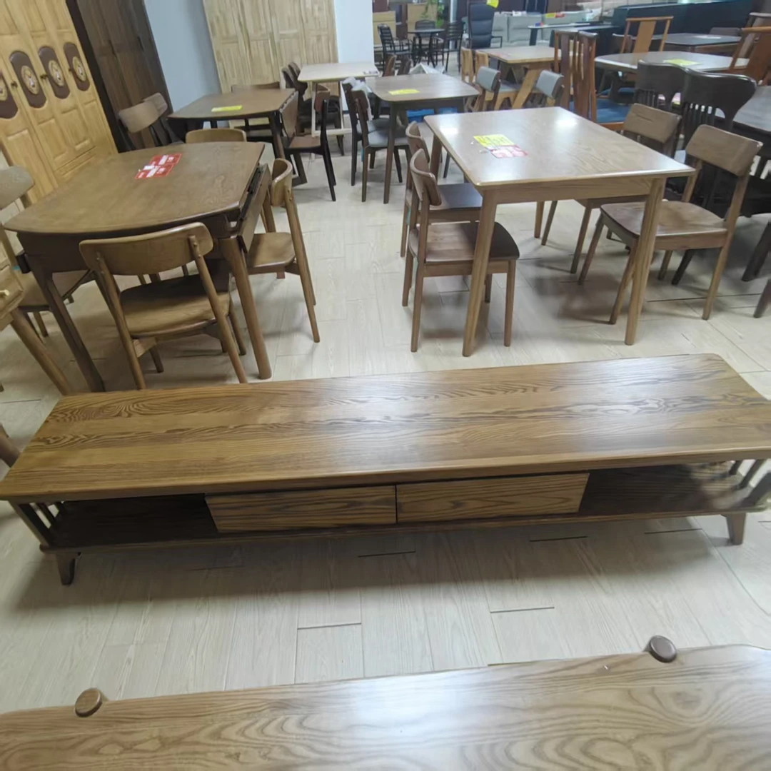 斯可馨尾货高端实木电视柜2m*40cm