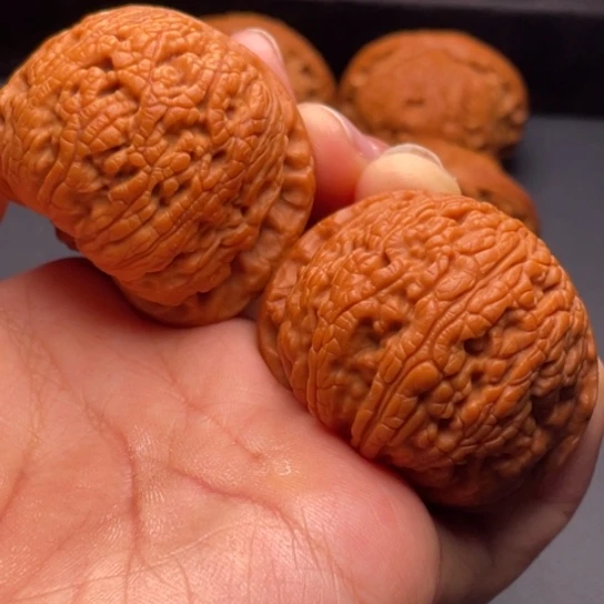 文玩核桃把件秦岭山脉核桃