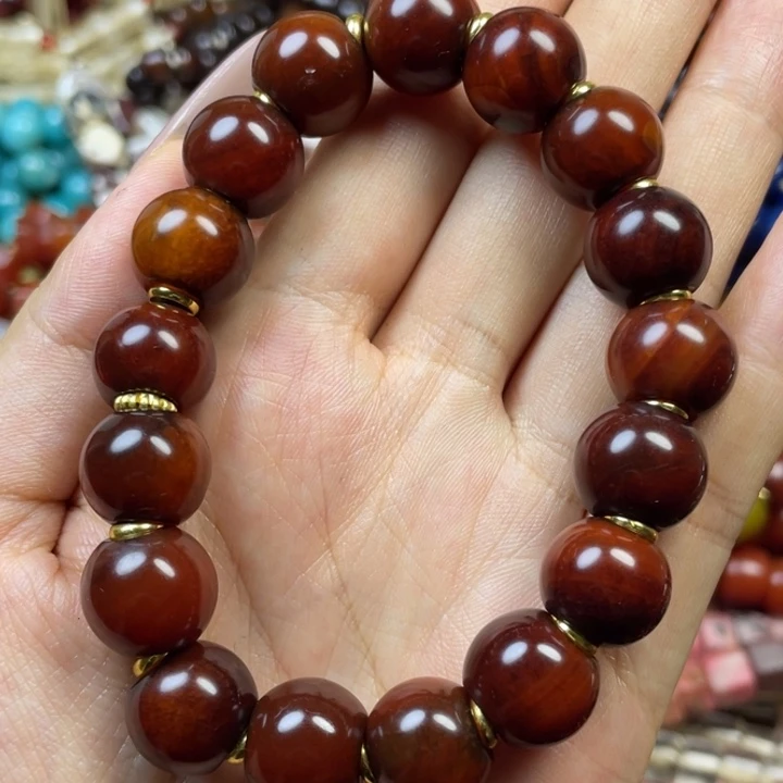 玛瑙/玉髓手链未镶嵌故*