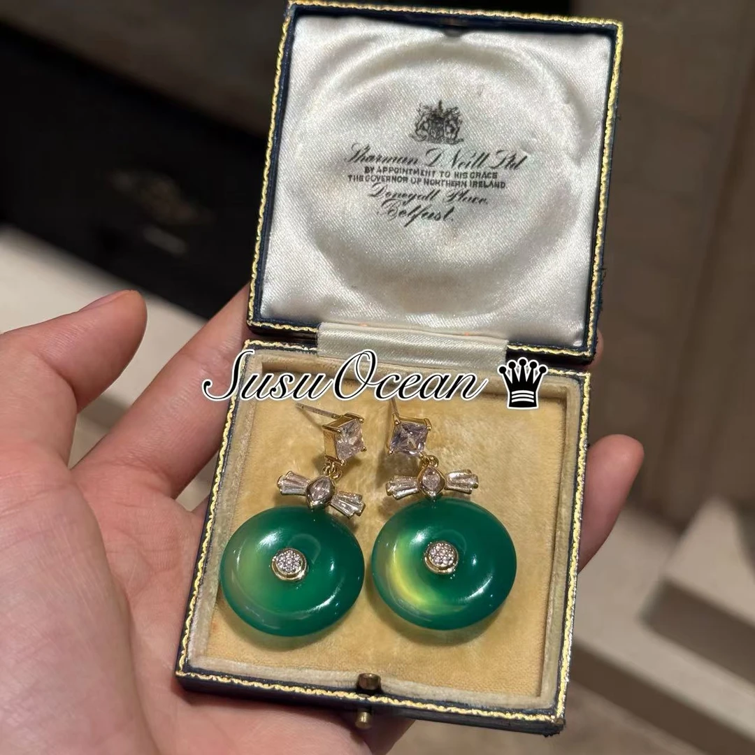 铜合金仿水晶耳饰 【1303】经典珍藏SusuOcean