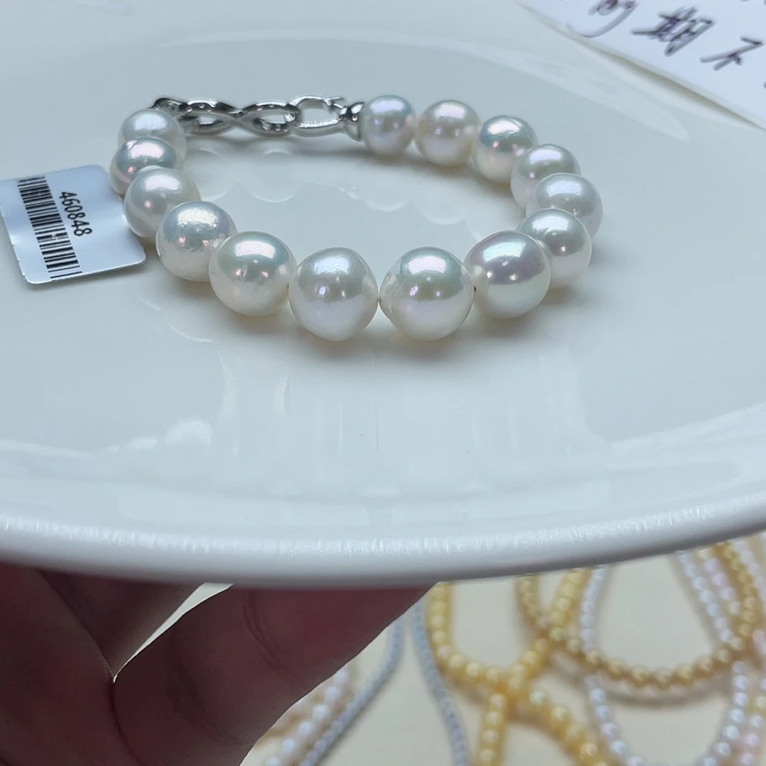 淡水珍珠手绳合金