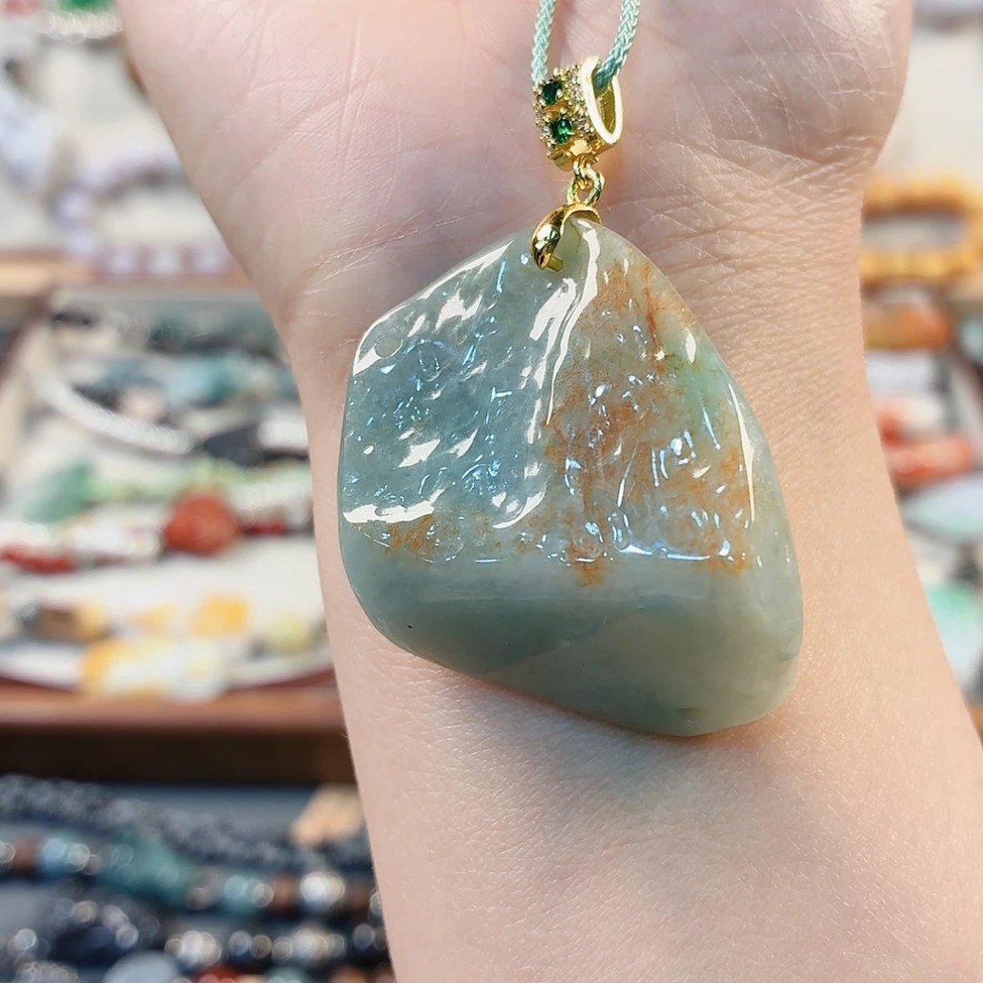 翡翠未镶嵌手链手串