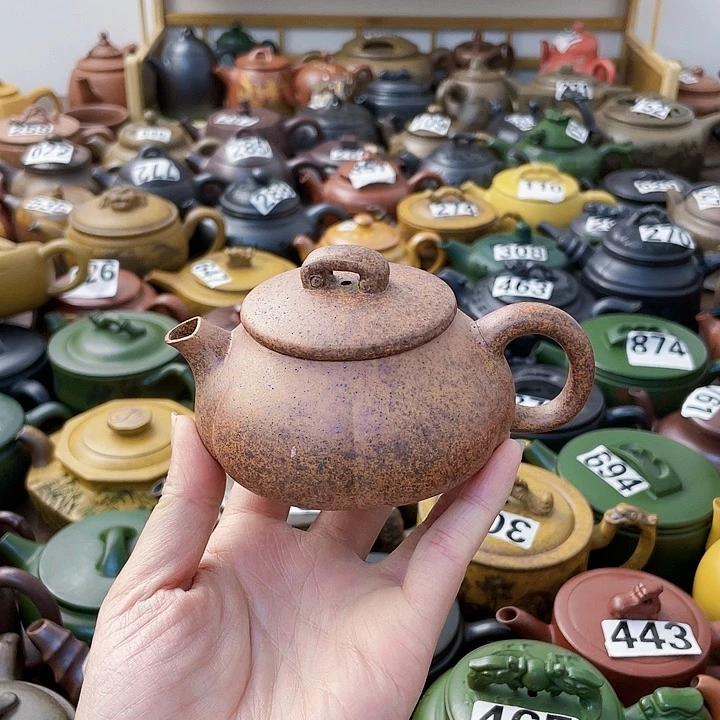 茶壶紫砂紫砂微瑕