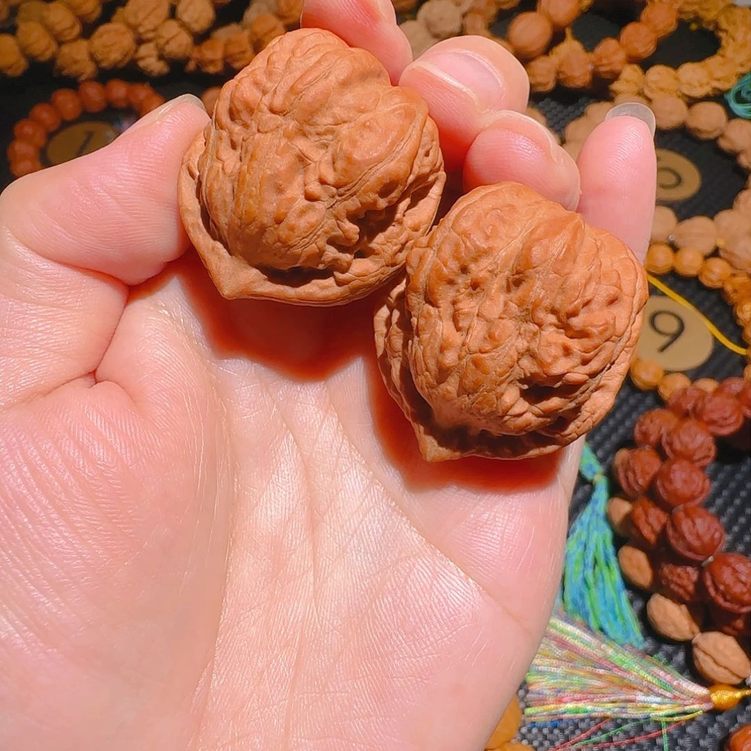 文玩核桃吊坠招财蛤蟆头手捻