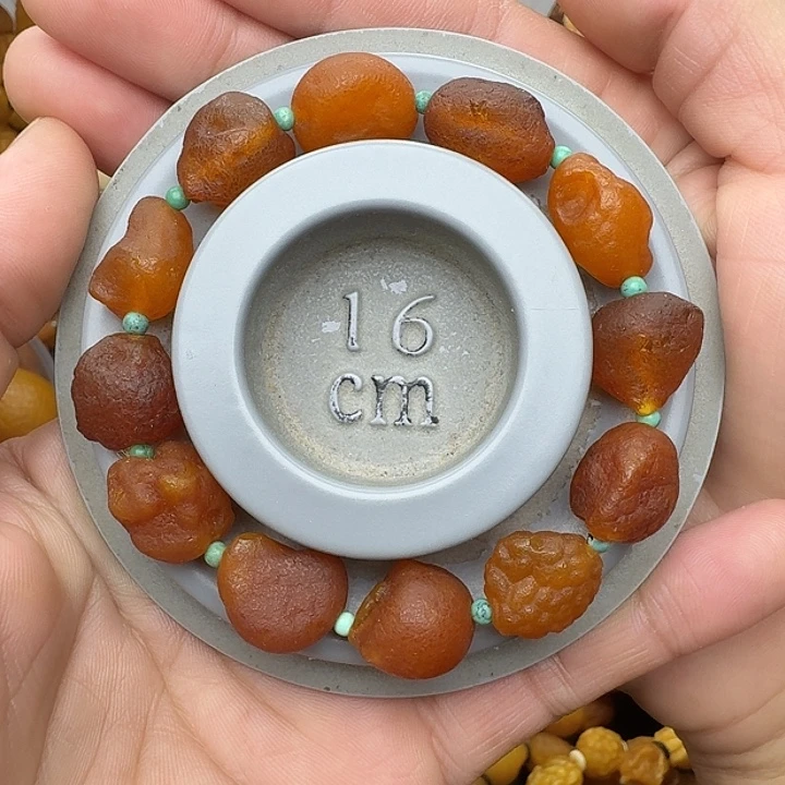 蜜蜡未镶嵌裸石天然蜜蜡手串