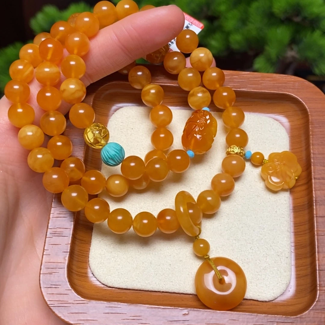 【闪购商品】手链蜜蜡未镶嵌手串