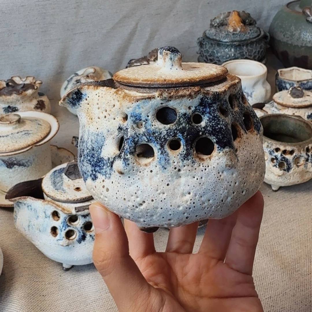 f****u双层镂空系列单壶双层