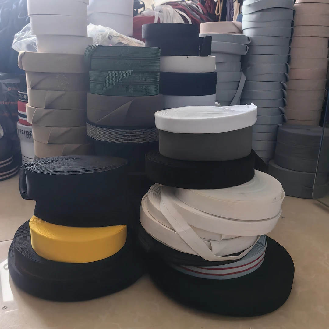 松紧带，织带，包边带，绣花标，罗纹，子母带，内裤松紧