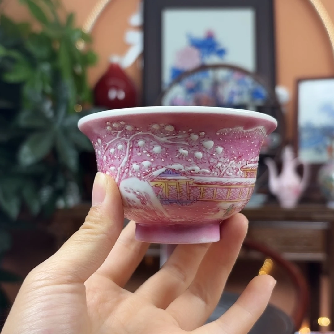 梅***福其他景德镇陶瓷手工杯子