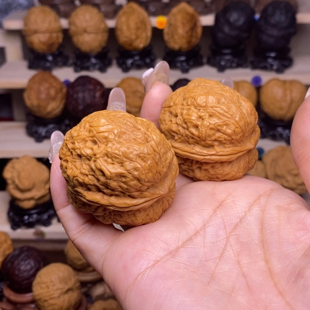 西***兔文玩核桃把件X53黄金蟾