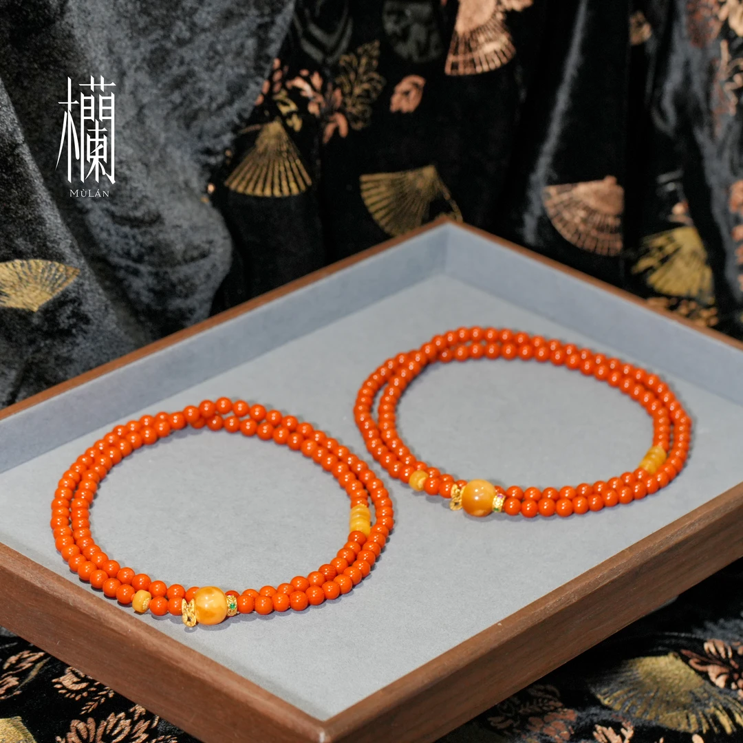 18k南红项链-LS7991033-多样性发一