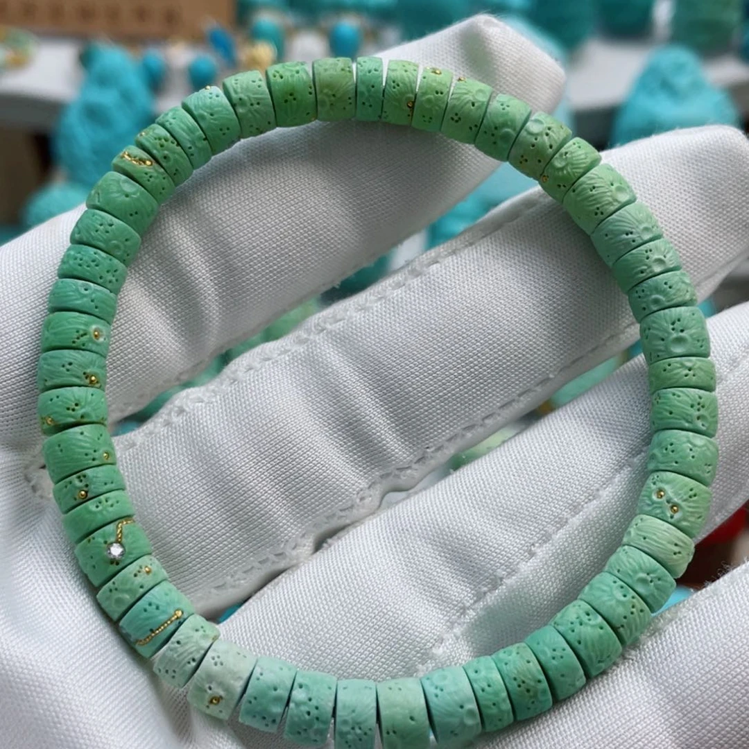 绿松石珠宝奇石未镶嵌