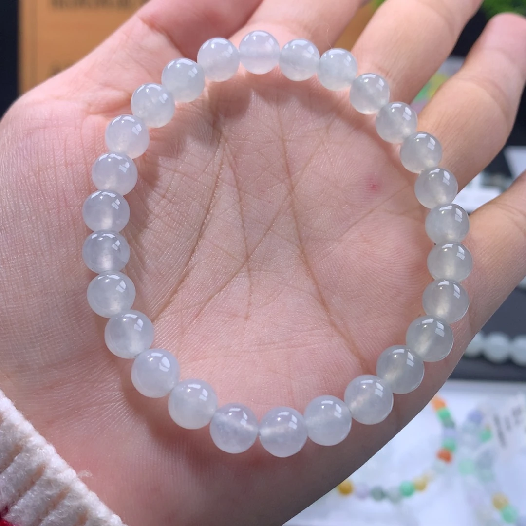 翡翠未镶嵌手链卡7