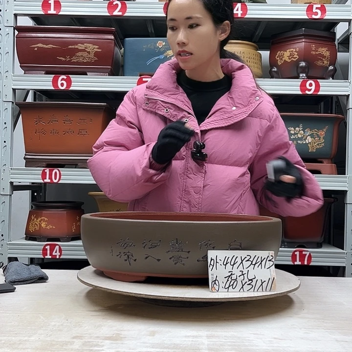 紫砂花盆紫砂花盆