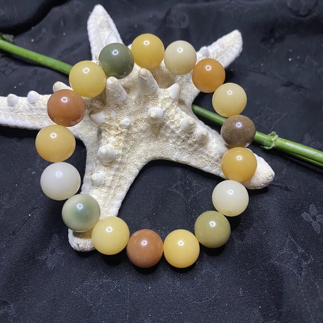 【玉合缘】天然菩提多宝手串-多样性发一 2386