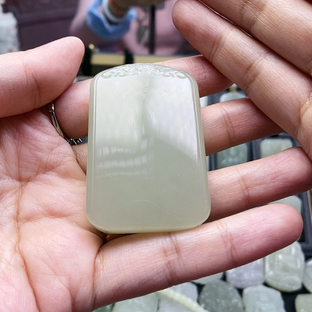 和田玉颈饰未镶嵌消**仙