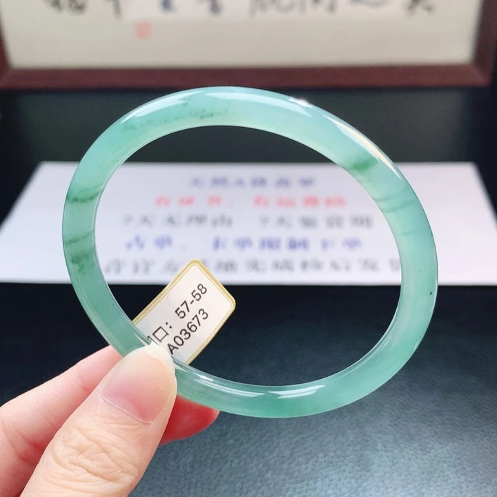 翡翠未镶嵌手镯翡翠手镯33