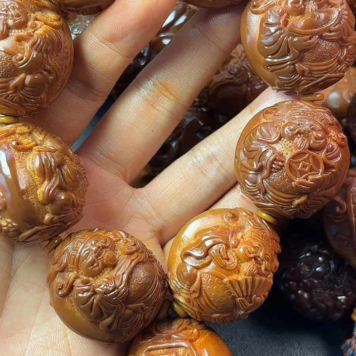 礼***兽手串/手链橄榄核橄榄核橄榄核橄榄核橄榄核