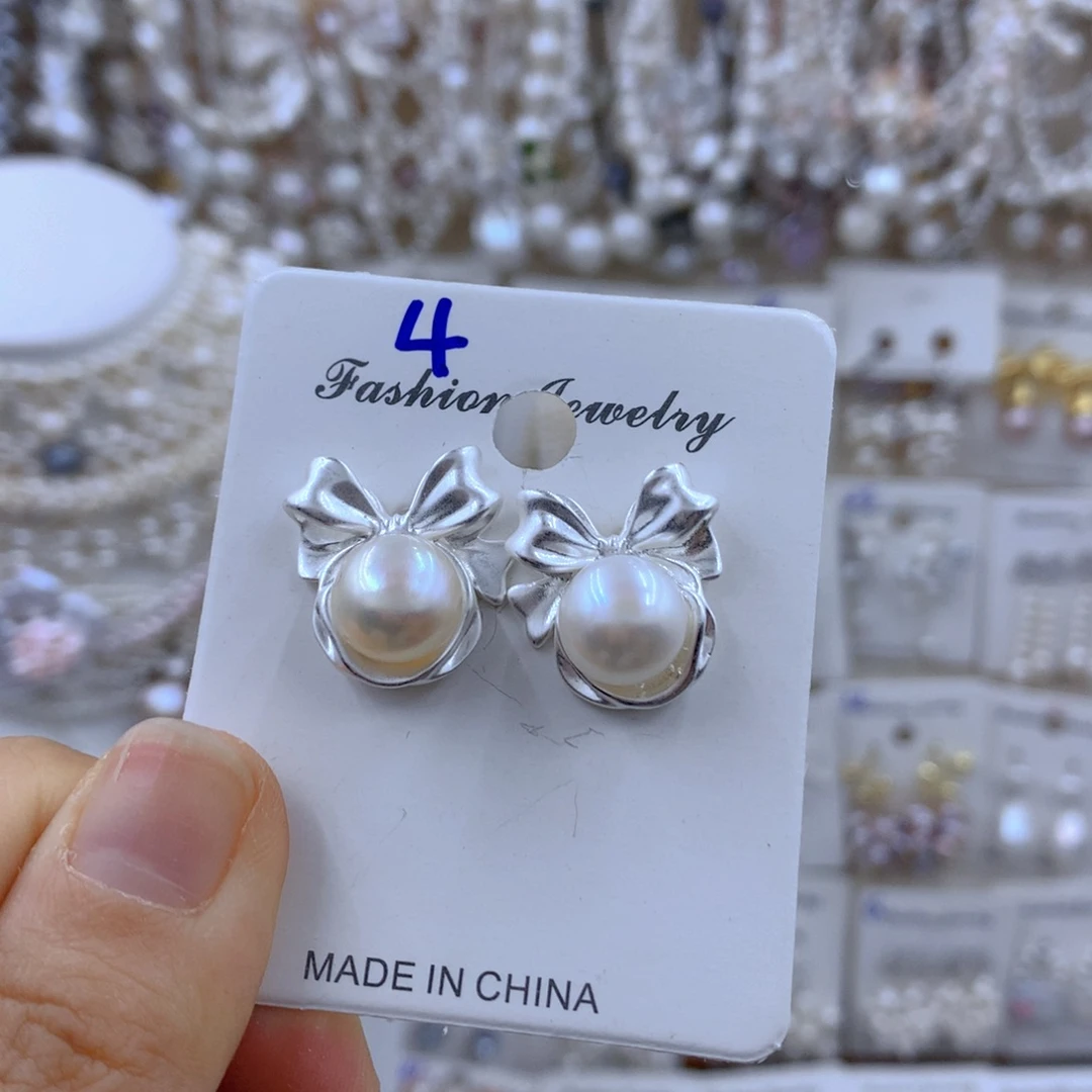 银S925镶嵌淡水珍珠项链