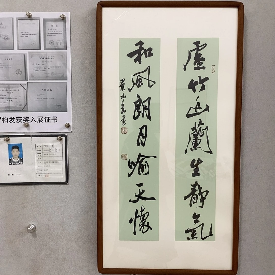 书法罗柏发老师作品