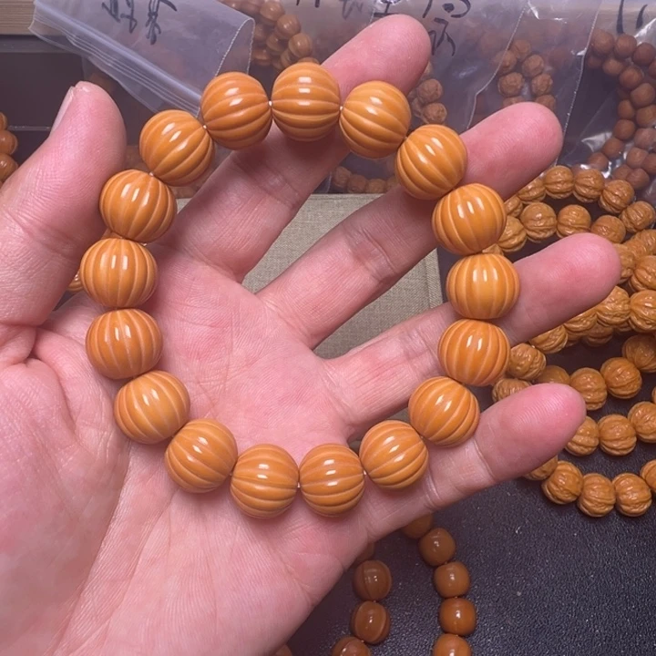 猴头核桃手串瓜珠15