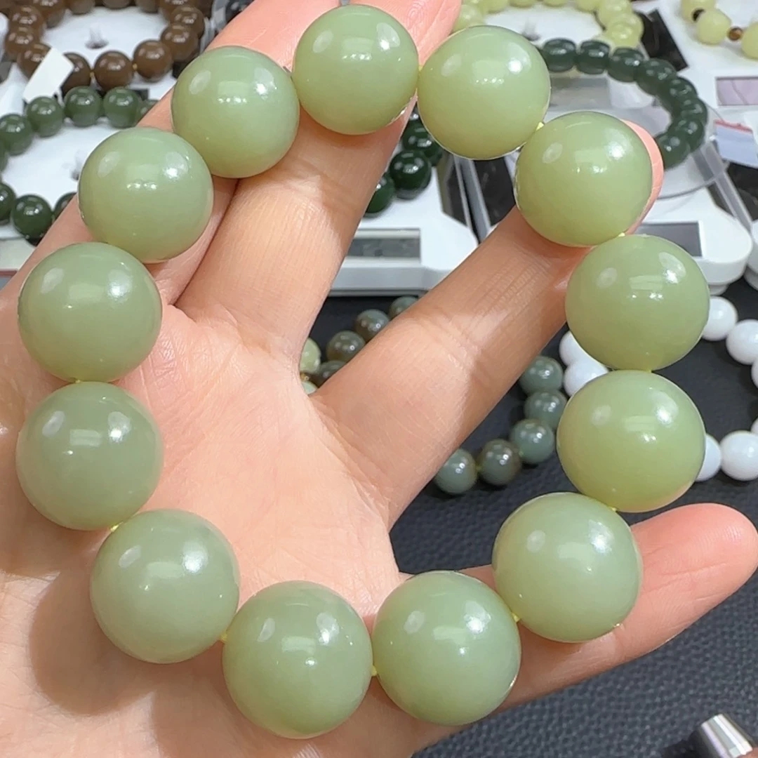 和田玉手链未镶嵌