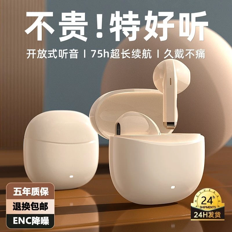 柏林之声无线入耳式2025新款蓝牙耳机降噪高音质运动超长续航通用