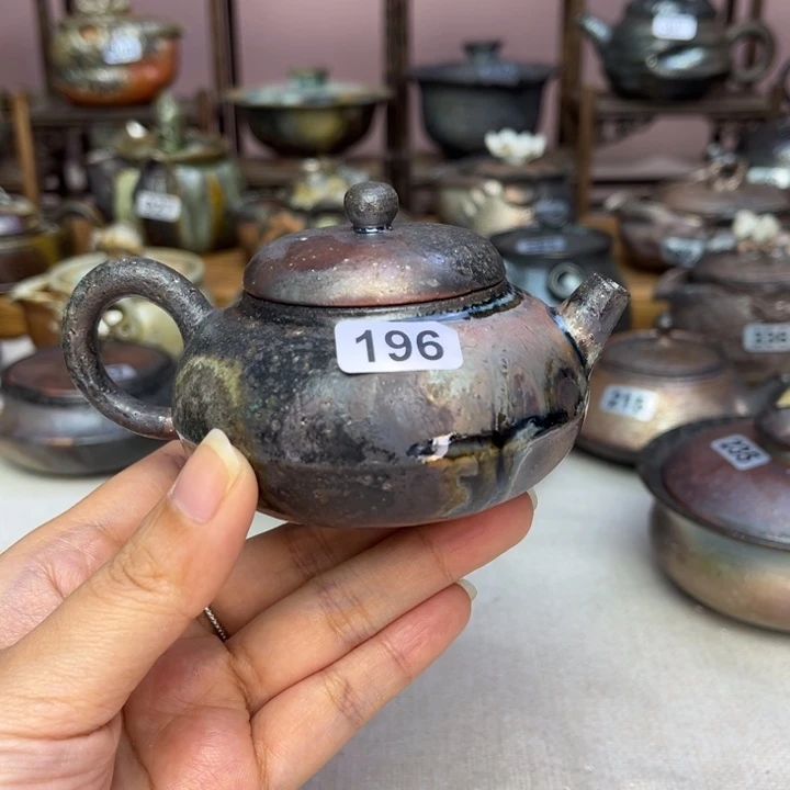 壶裸柴烧陶瓷茶具