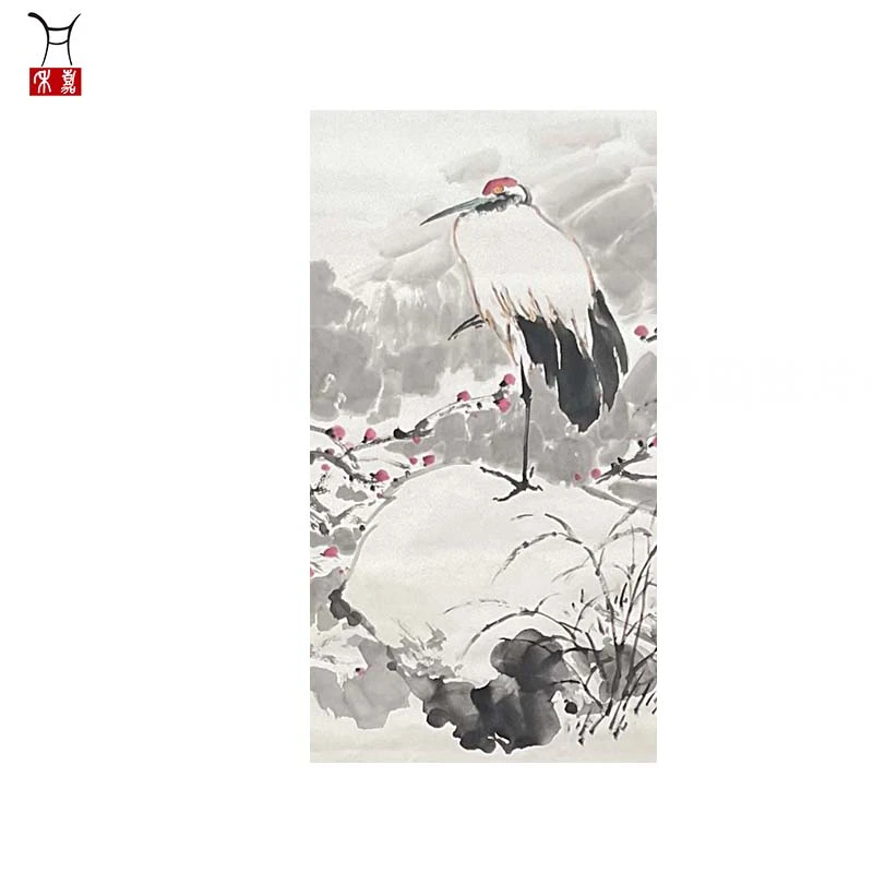 H1021丹顶鹤软片46x68/2.8平尺