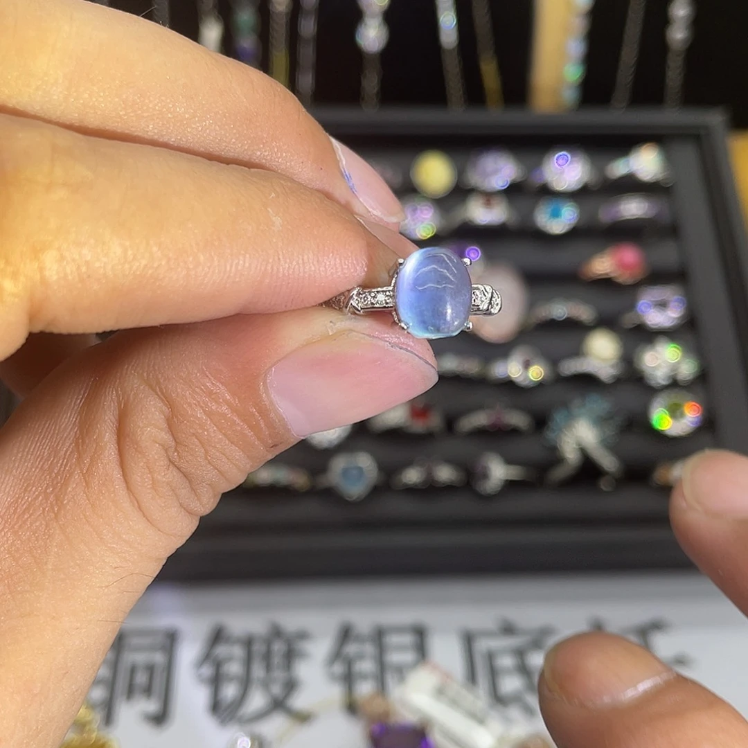 紫晶珠宝半成品未镶嵌