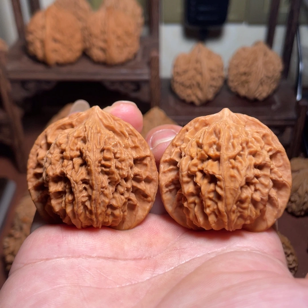 文玩核桃吊坠老树盘龙纹