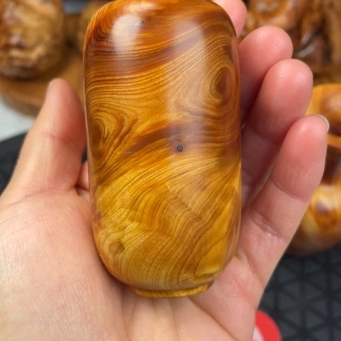 【闪购商品】柏木（崖柏）正宗太行陈化黑油对眼闪电瓶