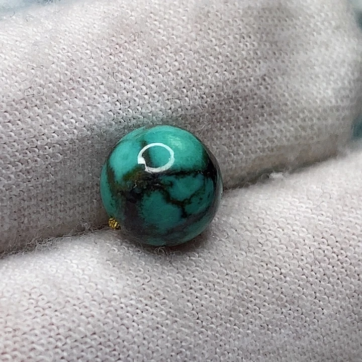 未镶嵌绿松石天然原矿 带武汉地大证书