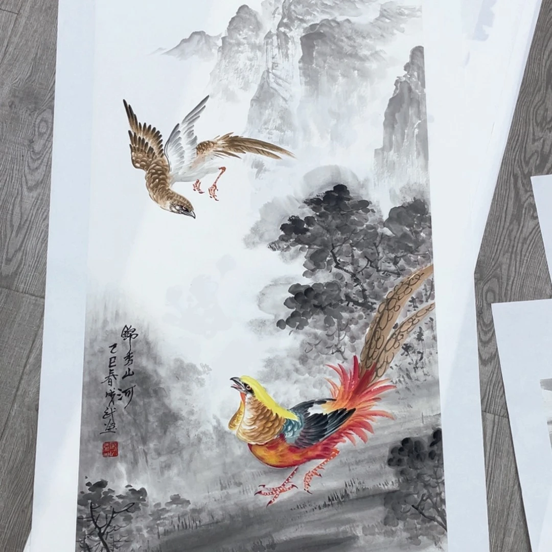 国画宋成武老师作品欣赏