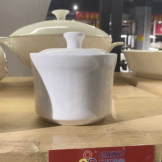 塑料4、5寸炖盅白瓷