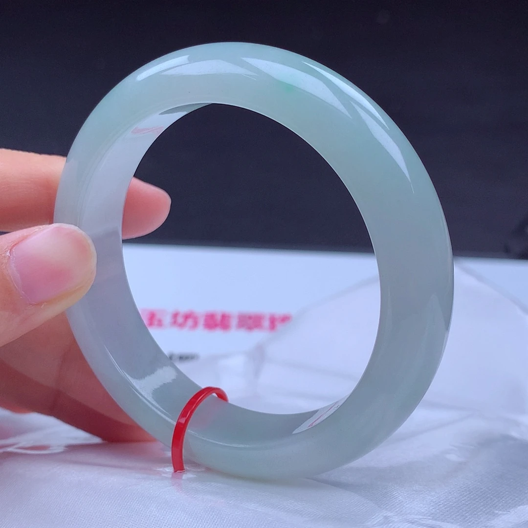 未镶嵌手镯翡翠手镯001656