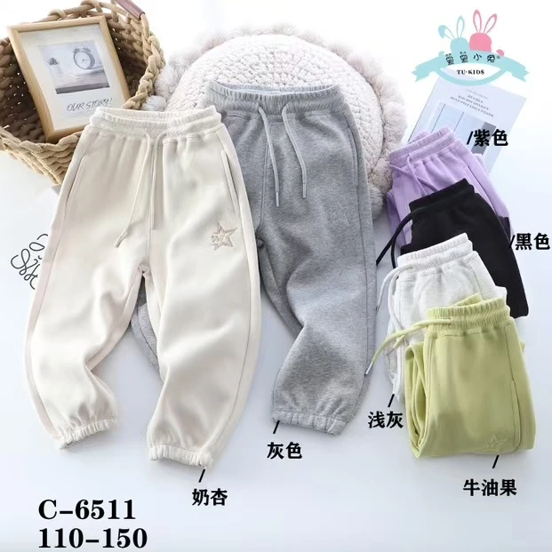 萱萱小兔济南仓6511儿童卫裤