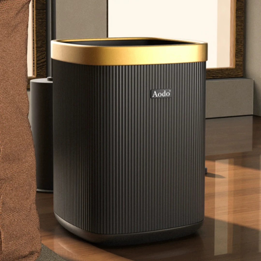 客厅垃圾桶家用卧室轻奢高档大容量大号现代卫生间厕所商用新款