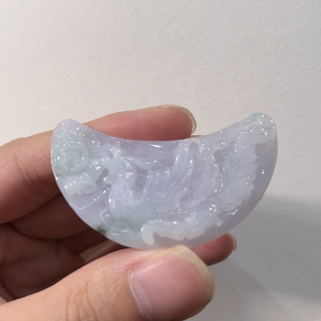 翡翠合金吊坠(赠链)代编织