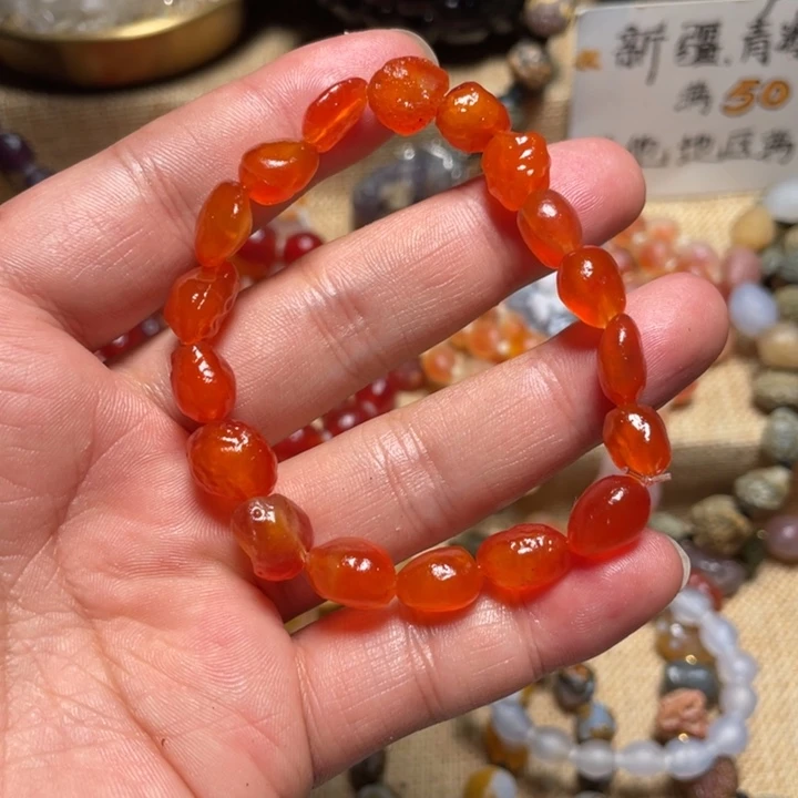 合金手链玛瑙/玉髓