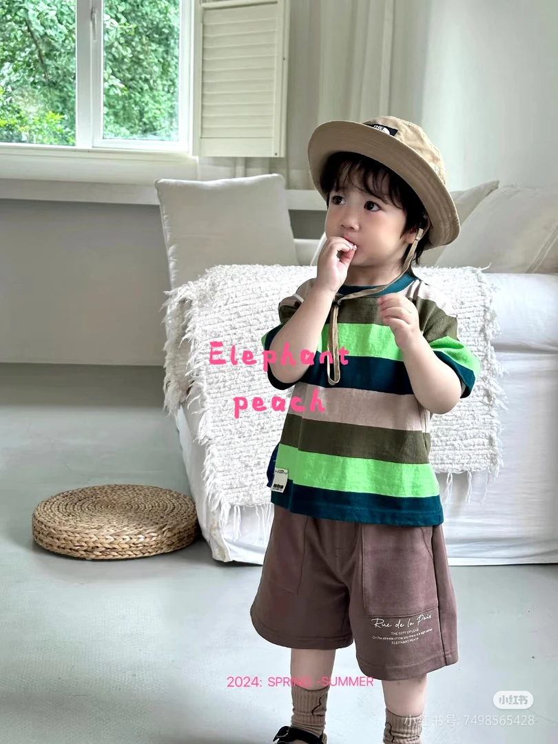 实体店品质童装扣号直播间，No退No换，韩版时尚童装