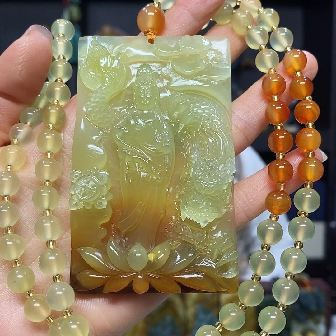 未镶嵌岫玉挂件吊坠手把件